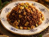 ارز بالمكسرات (رز بالخلطه)