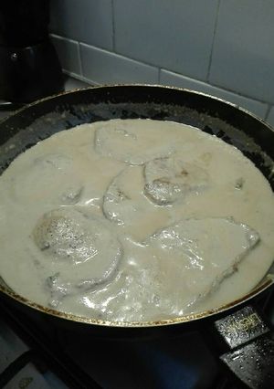 Una foto de Lomo al Roquefort