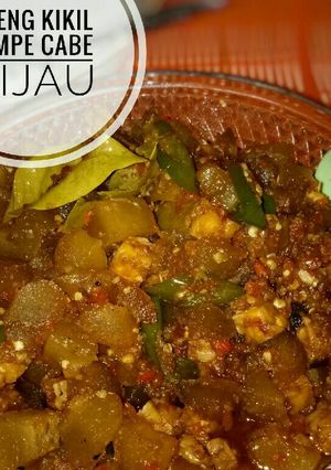 Foto resep Oseng kikil cabe hijau