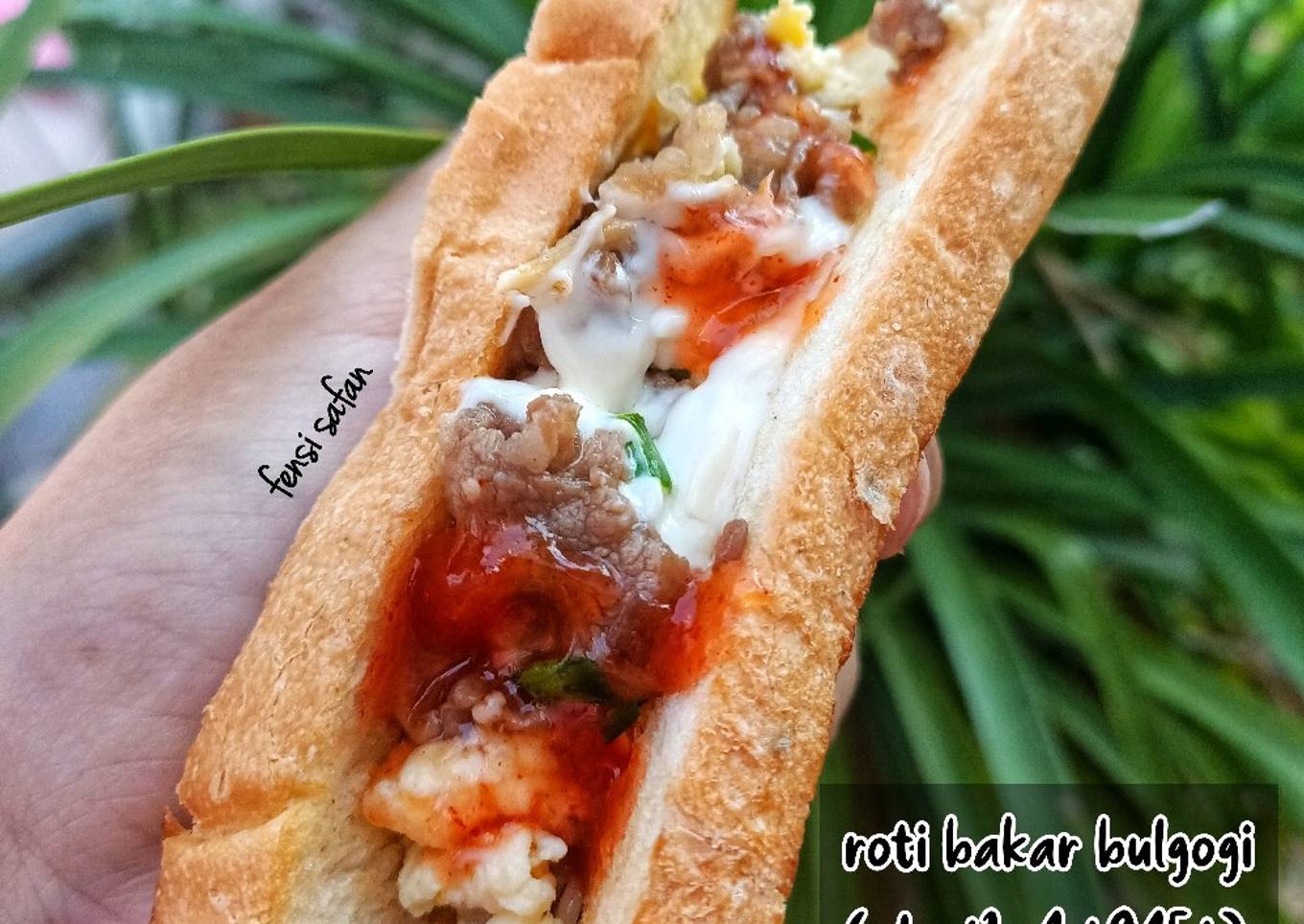 Roti Bakar Bulgogi ala j1w4 t045t