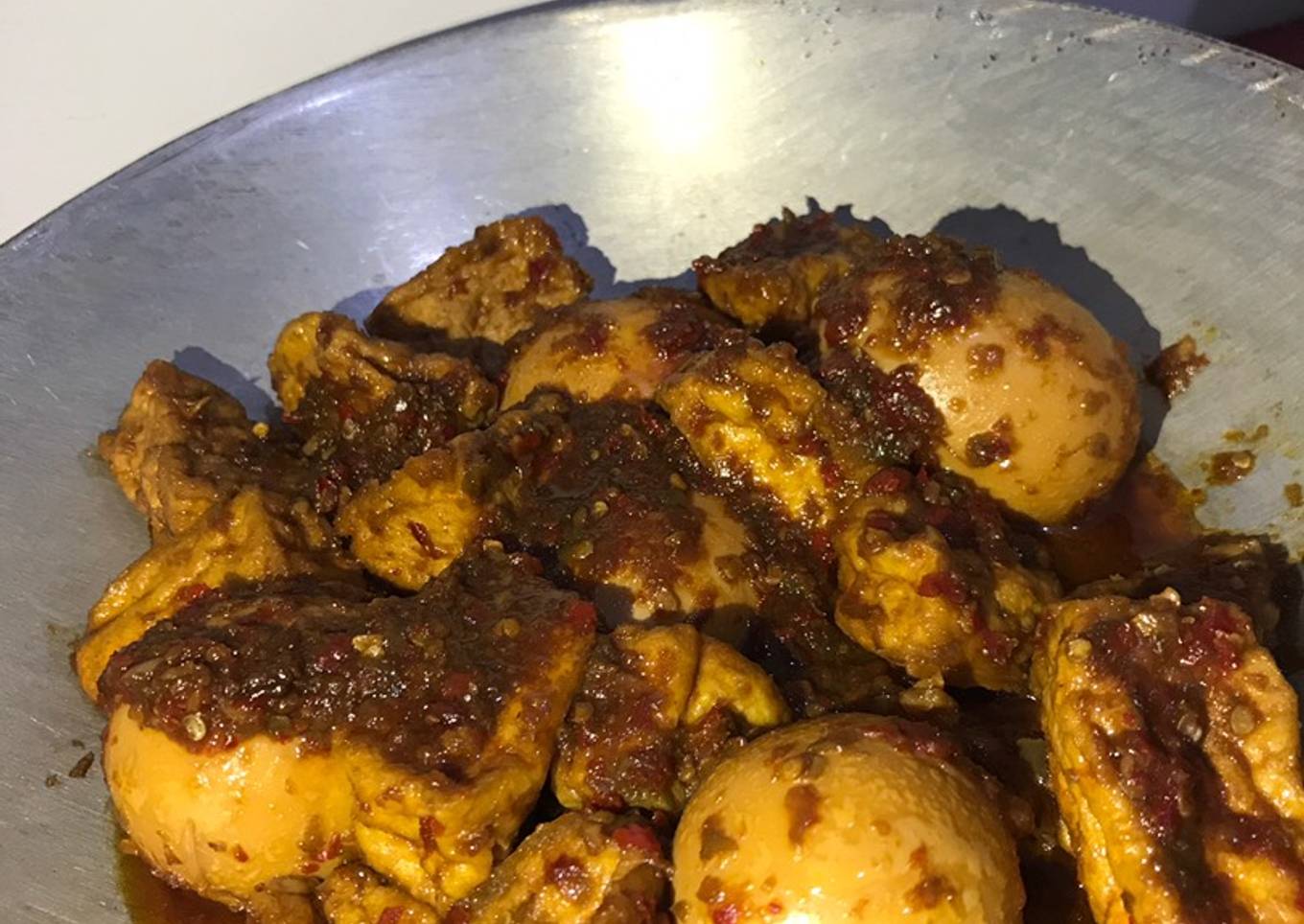 Semur Telur Tahu Kuah Kental