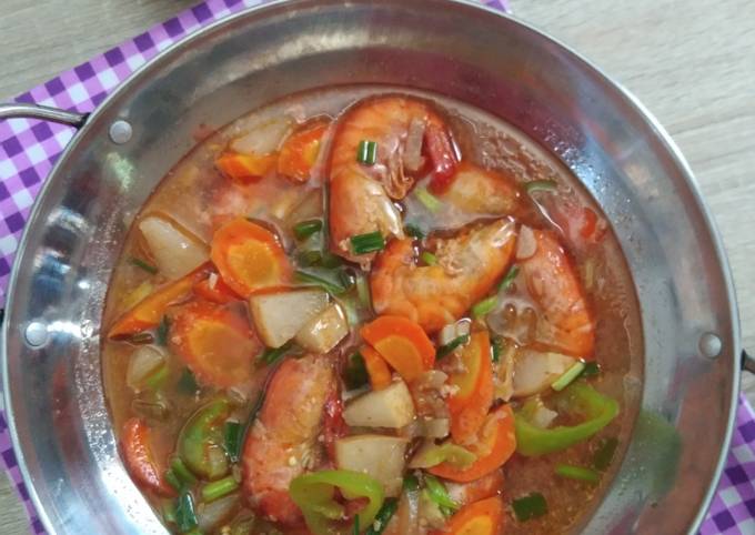 Resep Sup Udang Galah Buah Pir Oleh Mamah Aura Cookpad 7885