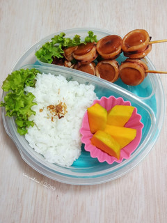Foto resep Sate Cumi Sosis