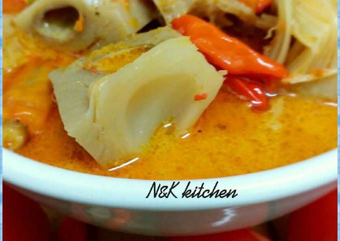 Resep: Gulai nangka pedas Anti Gagal