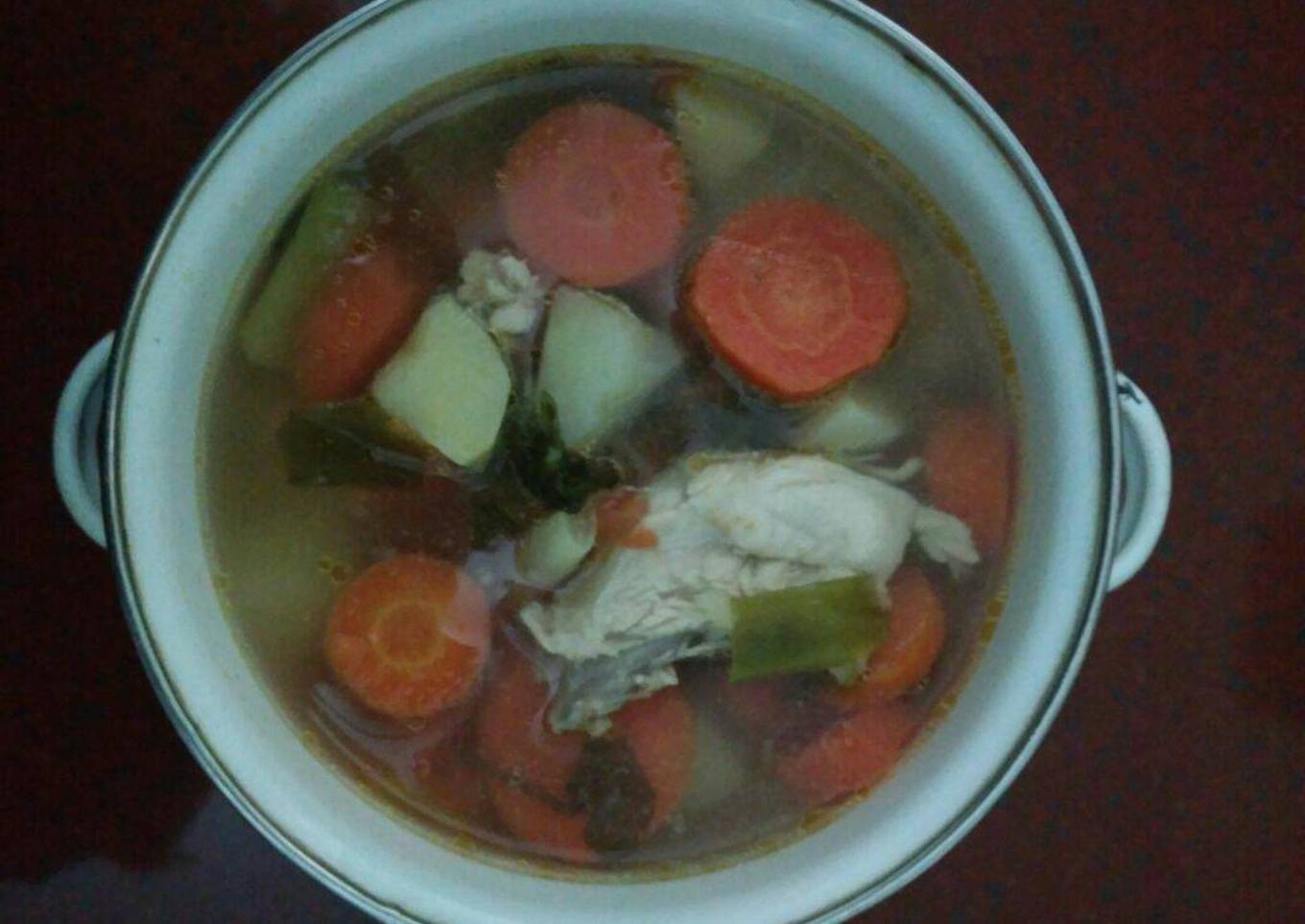 Sop Ayam Simple