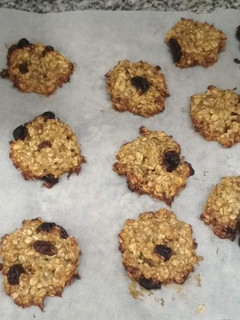 Una foto de Galletas de plátano y avena