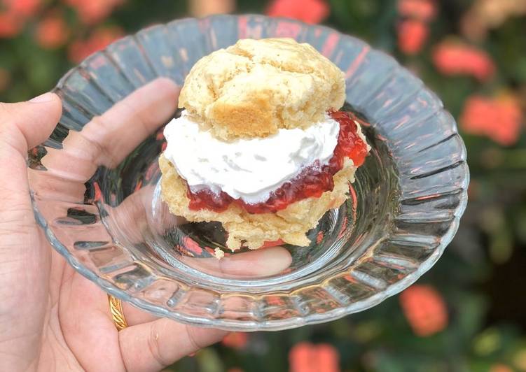 Arahan Buat Super simple English Scones yang Sedap