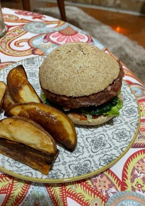 Una foto de Pan para hamburguesas