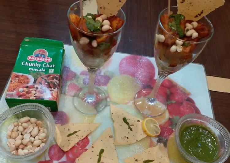 Recipe of Ultimate Chatkara aloo chaat