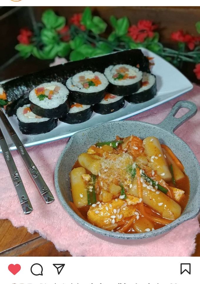 Foto resep Teokpoki Homemade / Tteokpoki
