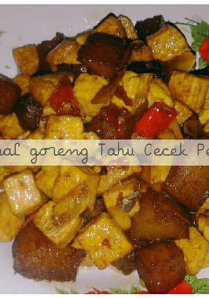 Foto resep Sambal Goreng Tahu Cecek Pedass