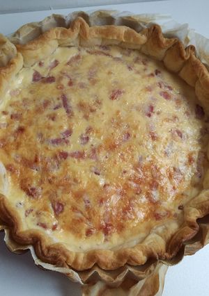 A picture of Quiche Lorraine.