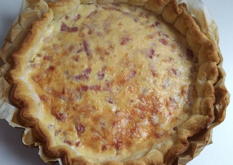 Comment Cuisiner Quiche lorraine