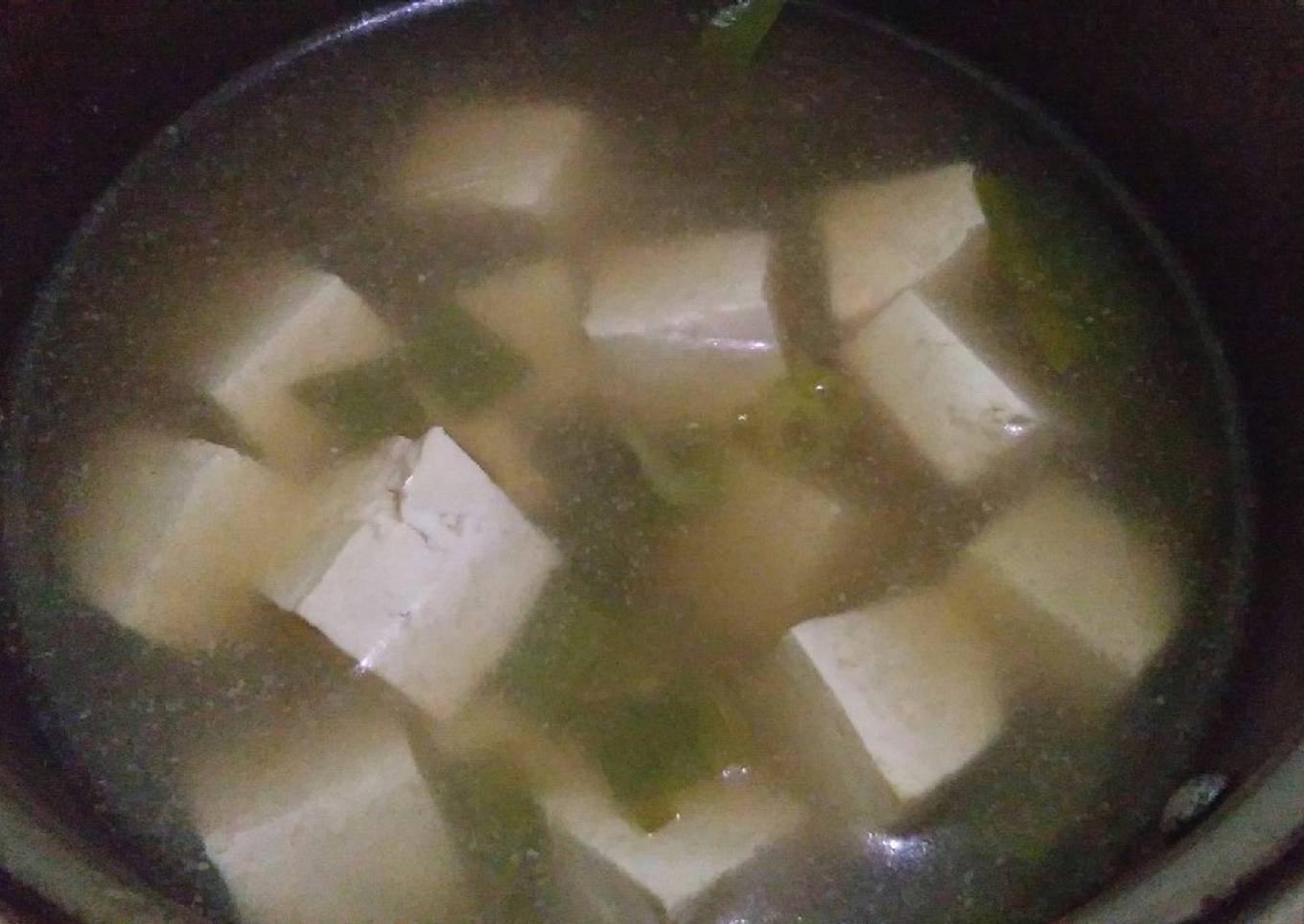 Sop Tahu Putih ala Hokben