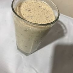 Yogurt smoothie A picture of Yogurt smoothie.