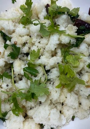 A picture of Left over idli upma.
