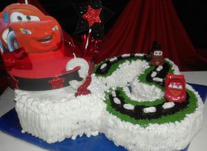 Una foto de Torta número 3 con pista de fondan