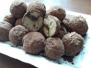 Una foto di ricotta cacao