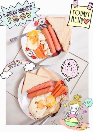 รูปของ Breakfast time💗🍳 เมนูง่ายมากสำหรับคนคิดอะไรไม่ออก