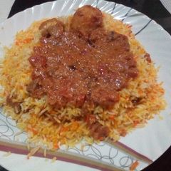 A picture of Beef biryani #authors marathon.