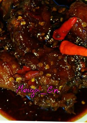 Foto resep Ikan asap kecap pedassss