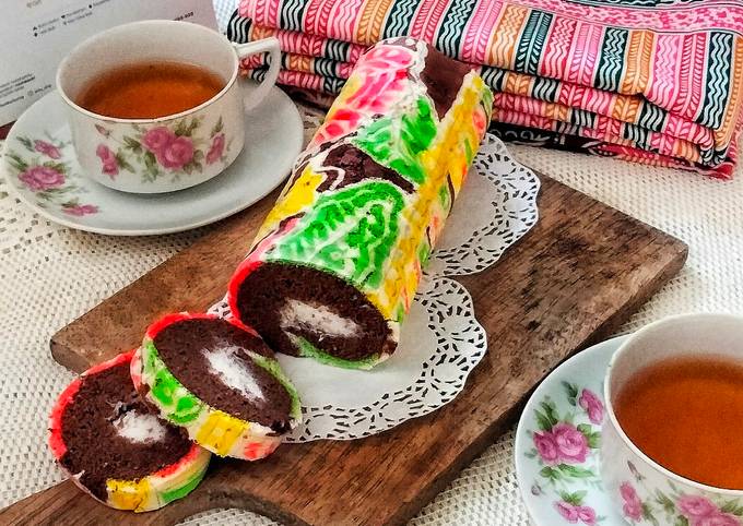 Resep Brownies Kukus Gulung Batik Oleh Fey Pawonmungil Cookpad