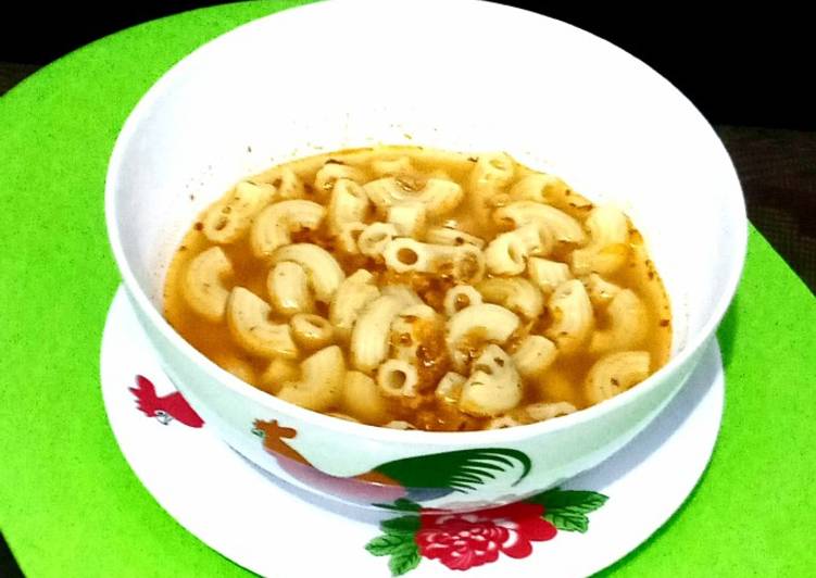 Resep Bolognaise Macaroni Soup, Bisa Manjain Lidah
