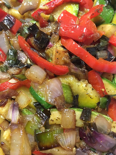 Una foto de Wok de verduras