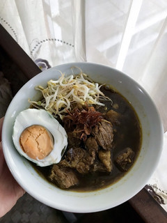Foto resep Rawon Daging Sapi (Bumbu Instan)