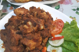 Langkah Mudah untuk Menyiapkan Ayam bakar padang daging lunak bumbu meresap sampai kedalam Rumahan