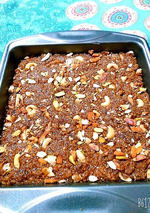 A picture of Sohan Halwa & Habshi Halwa.