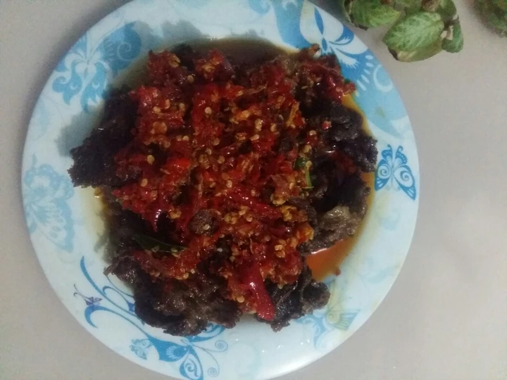 Cara Mudah Membuat Resep Dendeng Sapi Balado yang Sempurna Anti Ribet, Uenak Banget