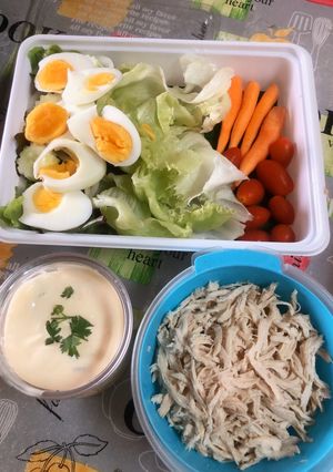 รูปของ สลัดไก่ฉีก