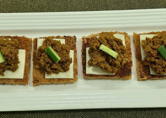Steps to Make Favorite Mutton Keema Canopies
