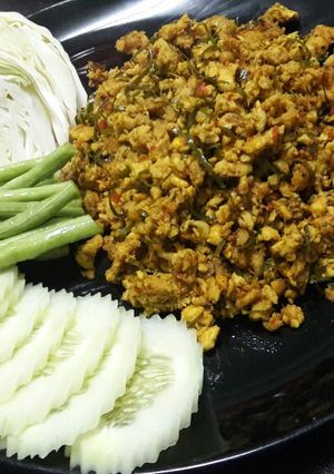 รูปของ คั่วกลิ้งไก่สับ (เผ็ดๆ) #รักบ้านเกิด