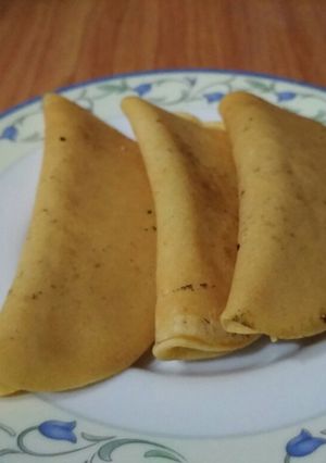 Foto resep Pancake lipat coklat keju