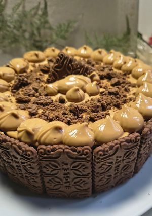 Una foto de Chocotorta Con Bizcochuelo de Harina De Almendras