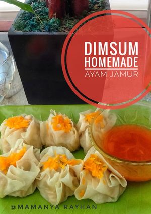 Foto resep Dimsum Homemade ayam jamur