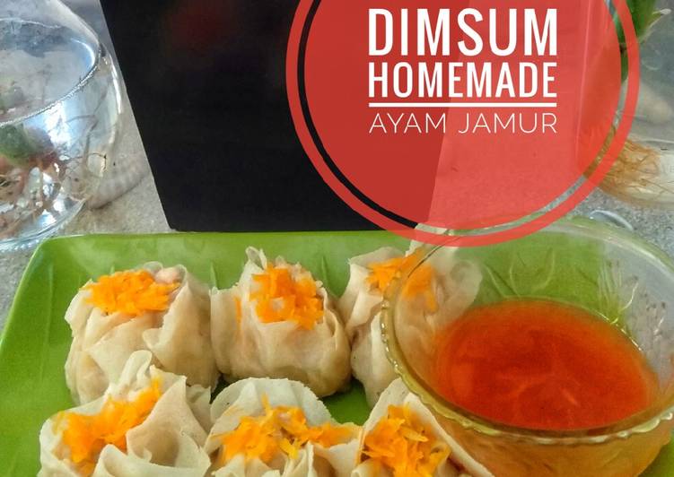 Dimsum Homemade ayam jamur