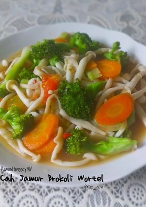 Foto resep Cah Jamur Brokoli Wortel