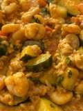 Curry de gambas estilo tailandés en airfryer Cosori