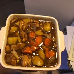 A picture of Japanese Curry chicken.