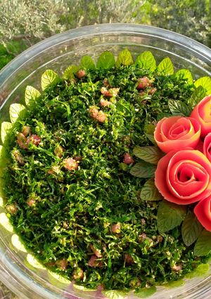 صورة لوصفة تبولة