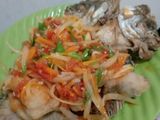 Ikan gurame asam manis