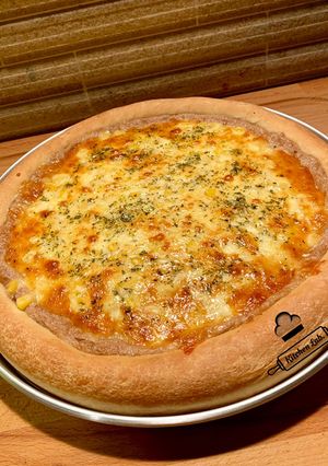 Foto resep Tuna Melt Pan Pizza (Basic Dough)