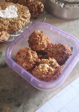 Una foto de Galletitas de avena saludables! Con 2 ingredientes