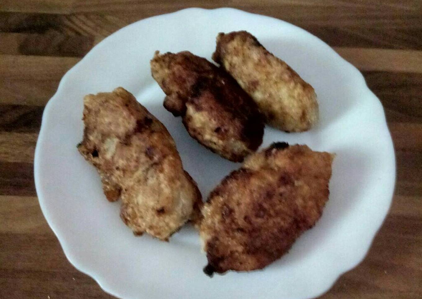 Croquetas de pollo y queso