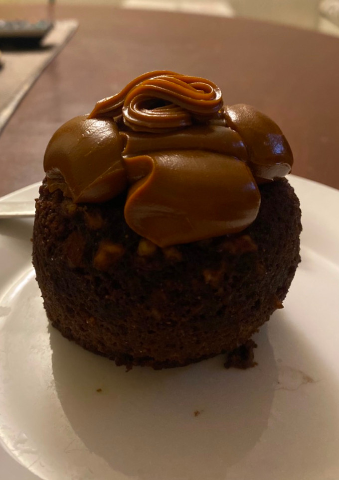 Una foto de Mi brownie en taza KETO - sin azúcar / sin gluten