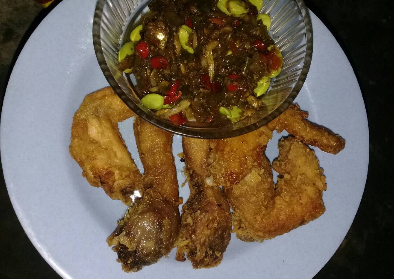 Ayam goreng bumbu ketumbar