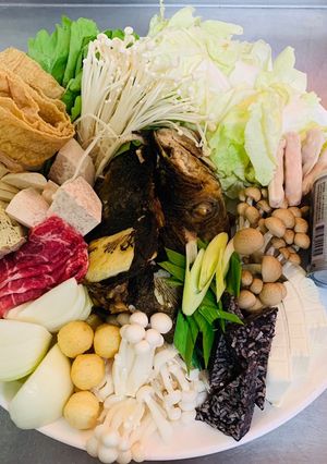 沙鍋魚頭 的食譜成品照片